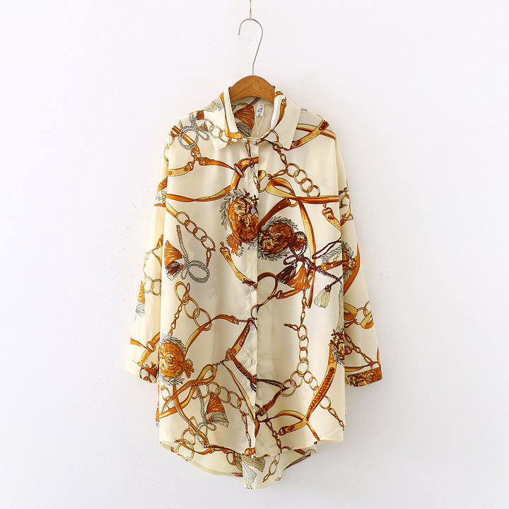 Cadran Vintage Print Shirt