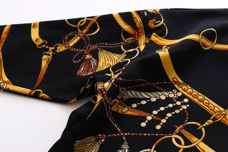 Cadran Vintage Print Shirt