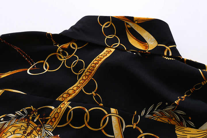 Cadran Vintage Print Shirt