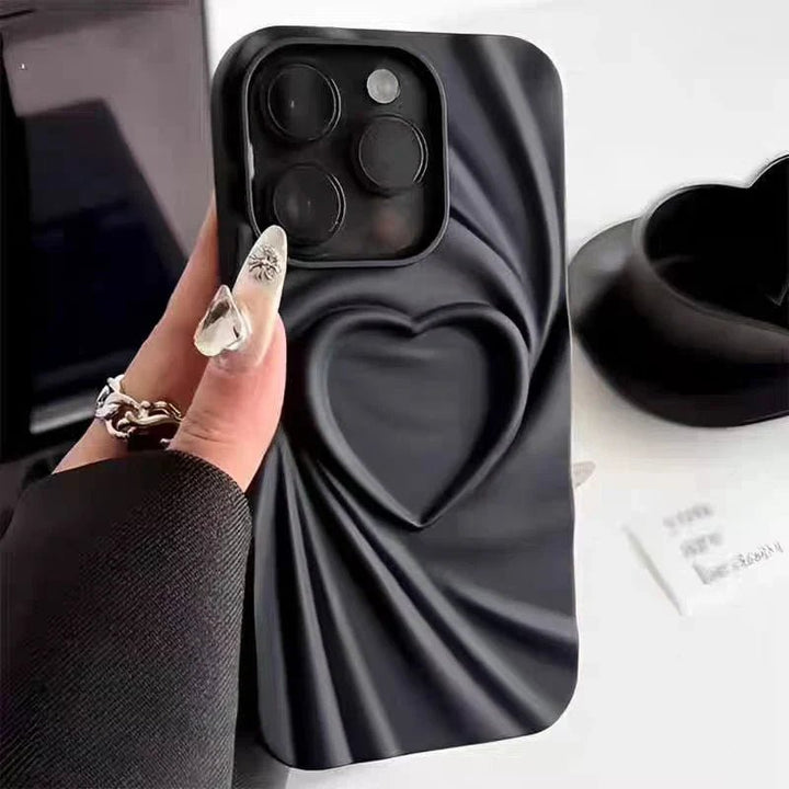 3D Folded Heart iPhone Case - Weston Fletcher
