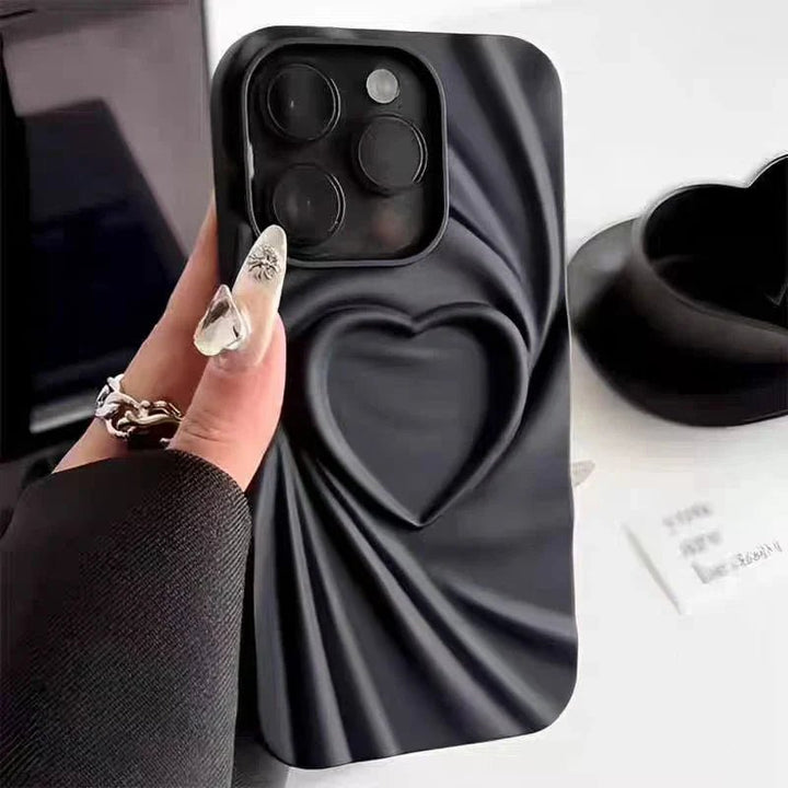 3D Folded Heart iPhone Case - Weston Fletcher