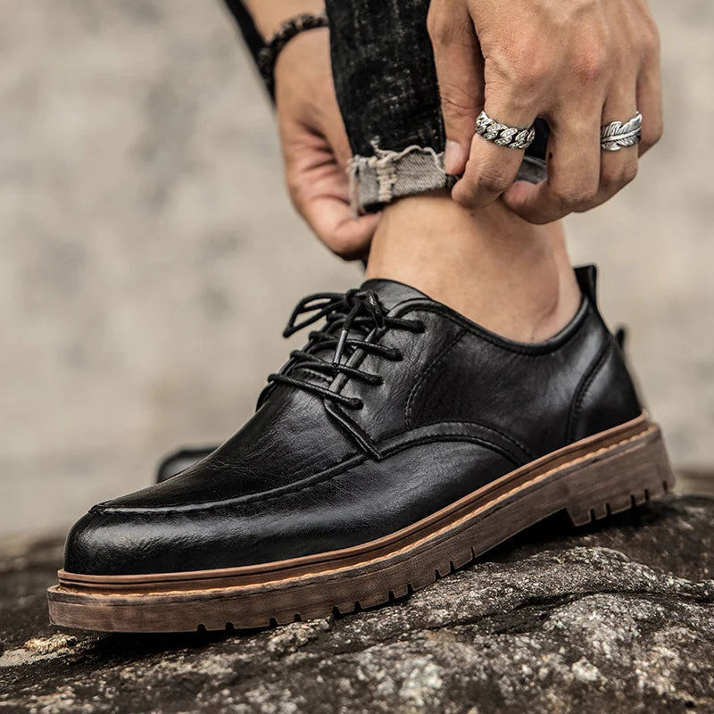 James Chamberlain Genuine Leather Oxfords