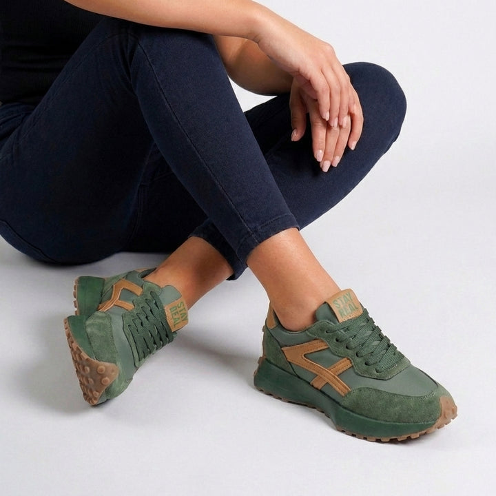 Amy Orthopedic Platform Sneakers with Textured Tread