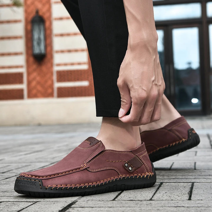 Lazaro Flow Leather Loafers