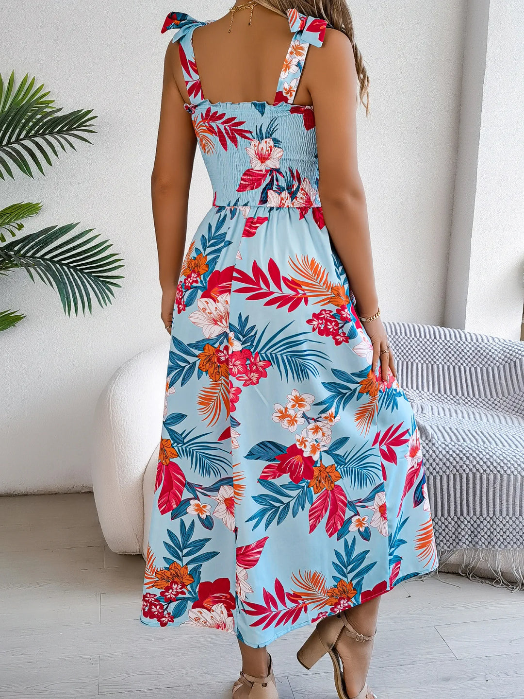 Azella Sunset Cutout Sundress