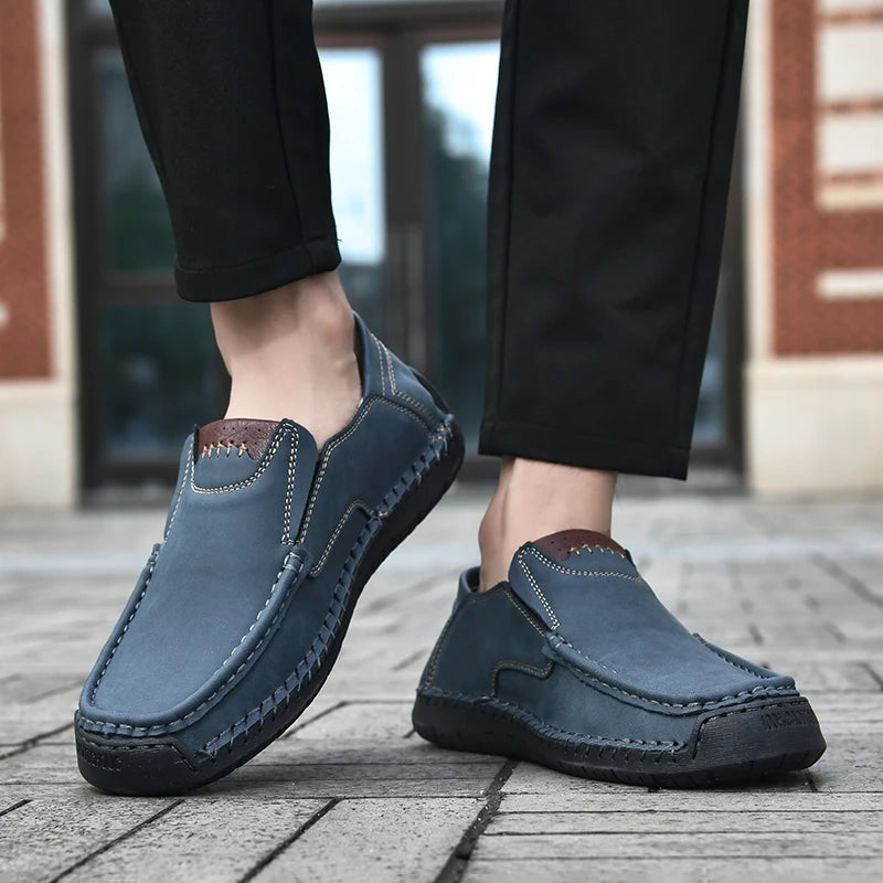 Lazaro Flow Leather Loafers