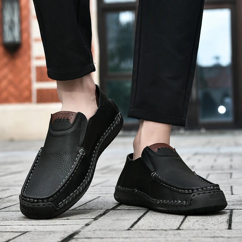Lazaro Flow Leather Loafers
