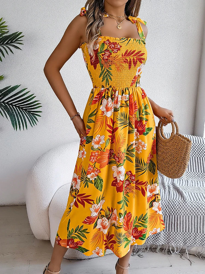Azella Sunset Cutout Sundress