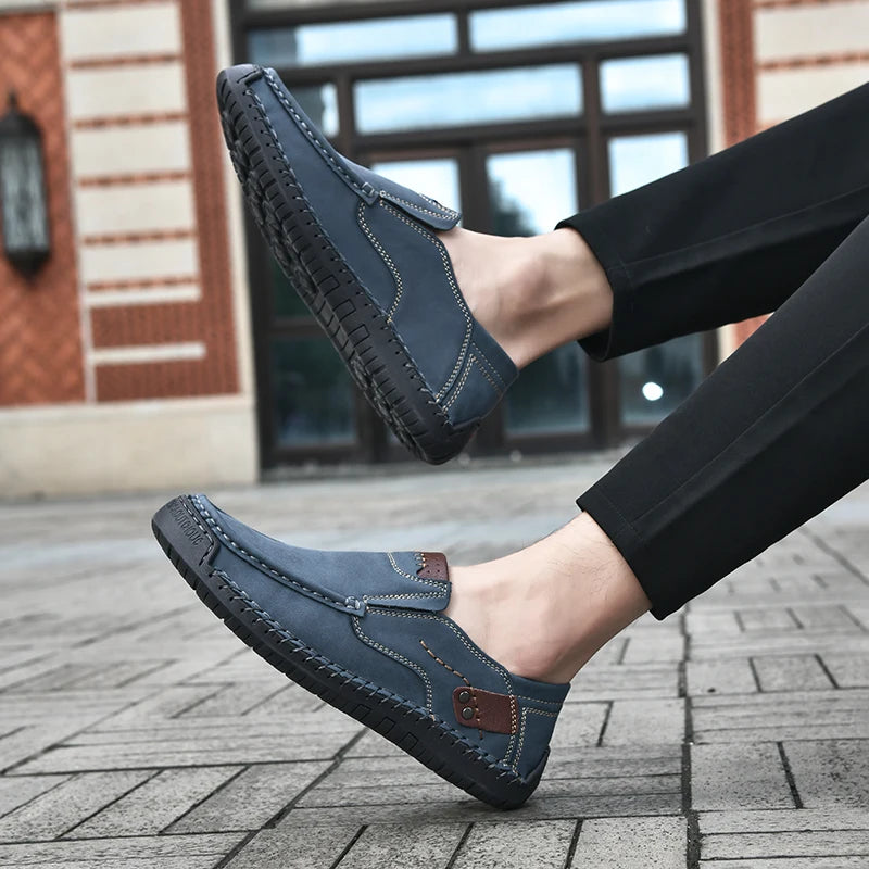 Lazaro Flow Leather Loafers