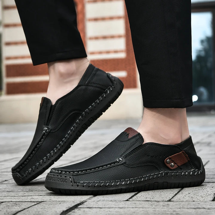 Lazaro Flow Leather Loafers