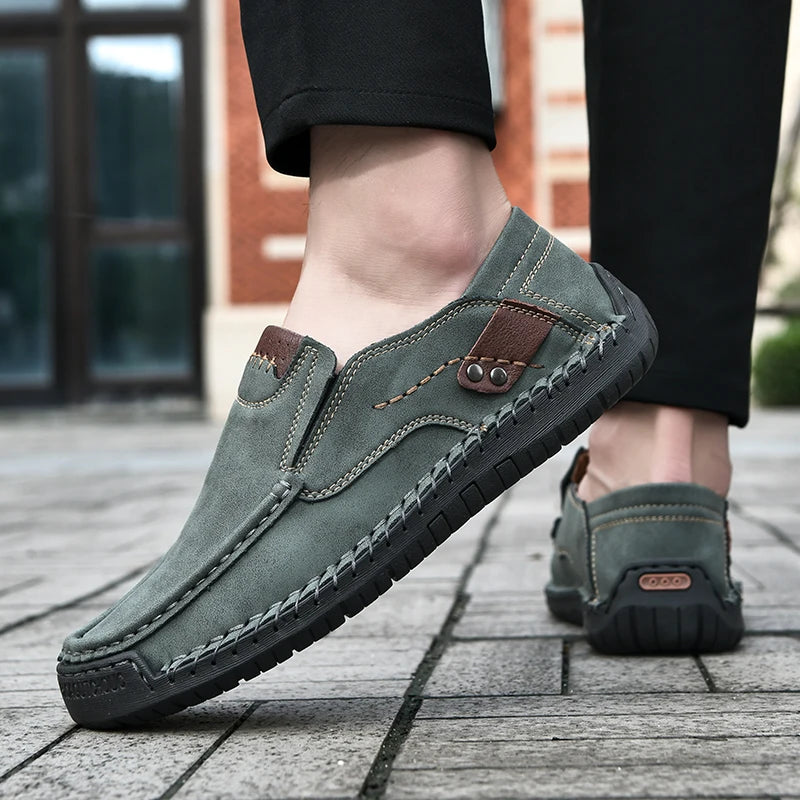 Lazaro Flow Leather Loafers