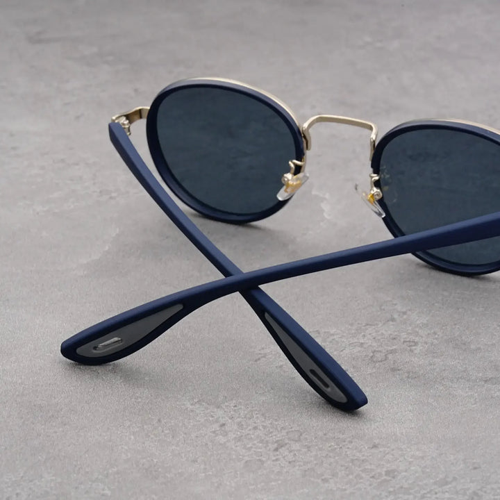 Lorelle Retro Round Sunglasses