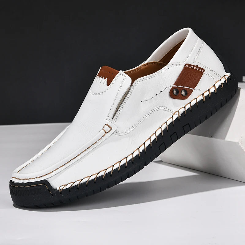 Lazaro Flow Leather Loafers