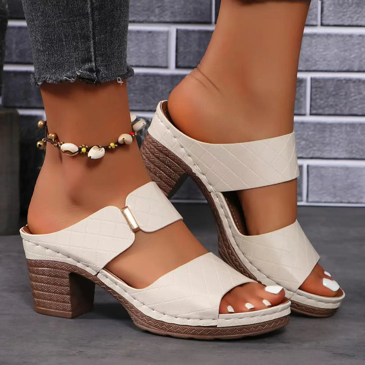 Delphi Block Heel Sandals