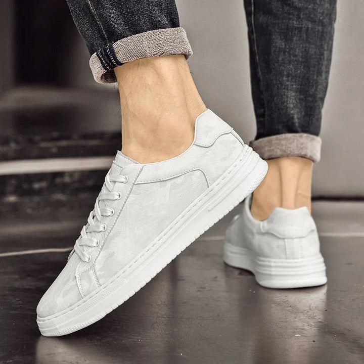 Vance Genuine Leather Sneakers