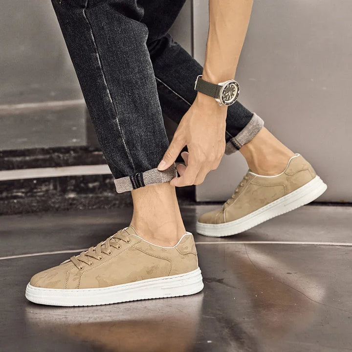 Vance Genuine Leather Sneakers