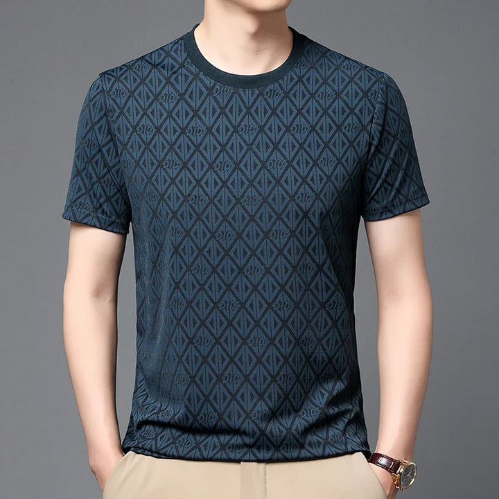 Vincent Diamond Silk Tee