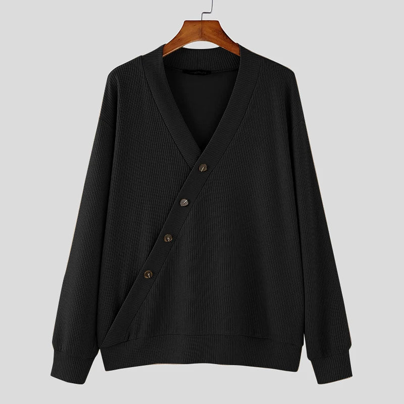 Russell Diagonal Knitted Cardigan