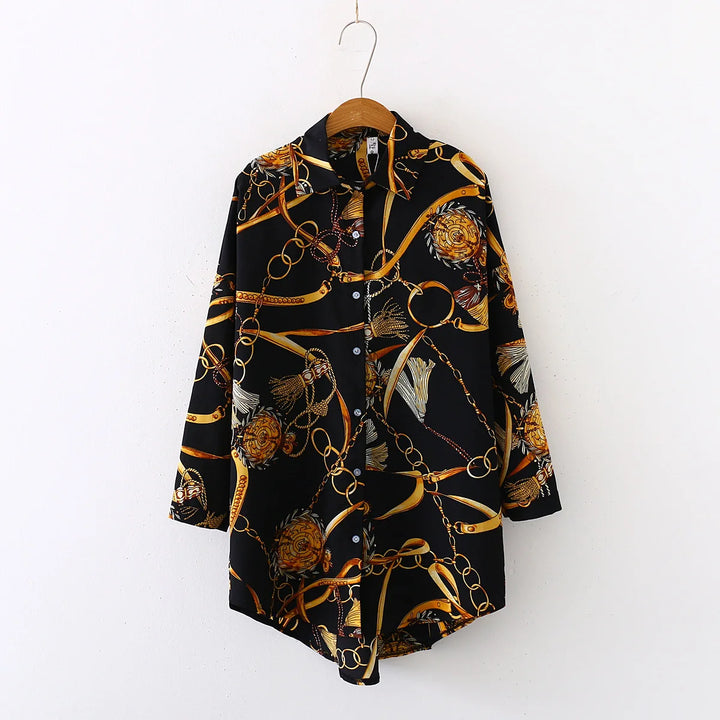 Cadran Vintage Print Shirt