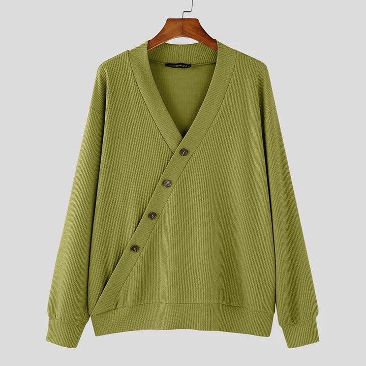 Russell Diagonal Knitted Cardigan