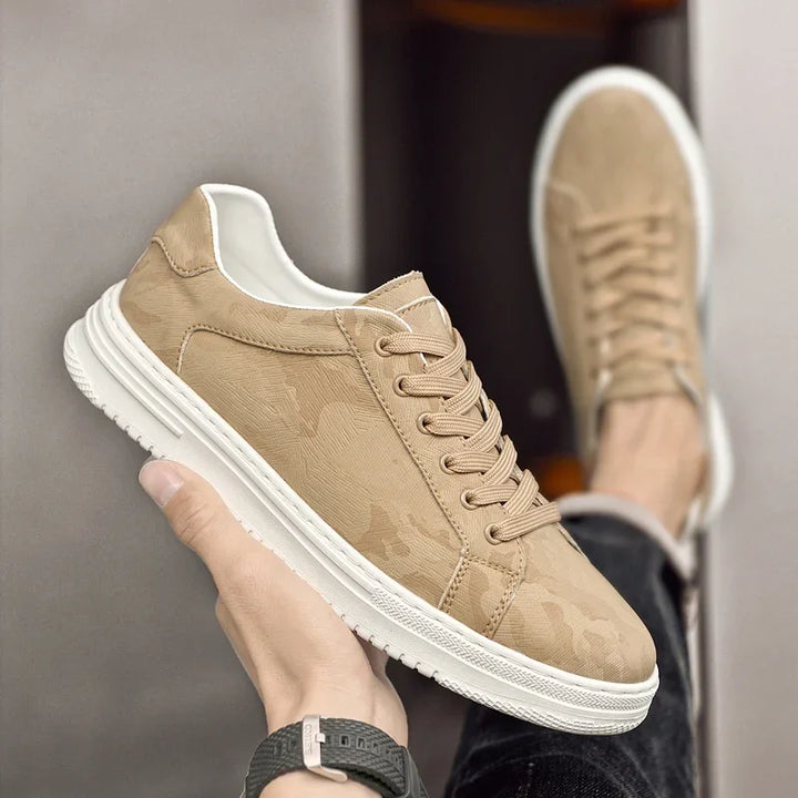 Vance Genuine Leather Sneakers