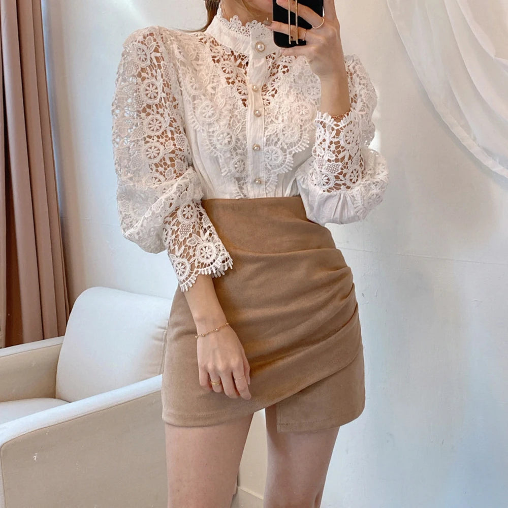 Merivelle Lace Blouse