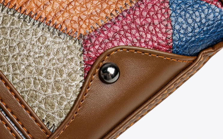 Briony Mosaic Leather Handbag