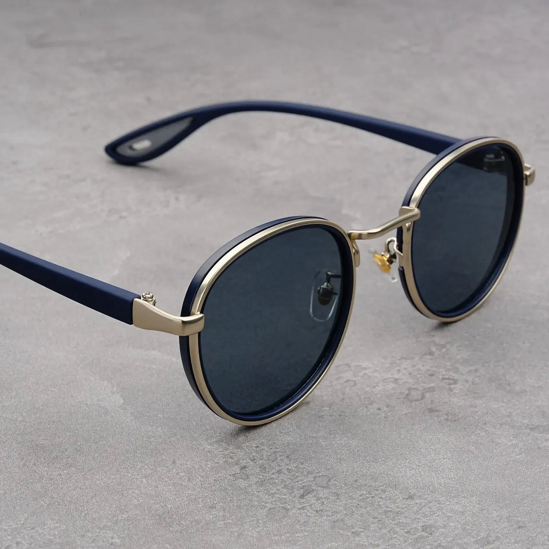 Lorelle Retro Round Sunglasses