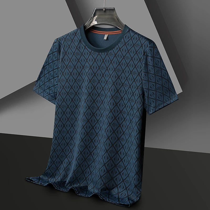 Vincent Diamond Silk Tee