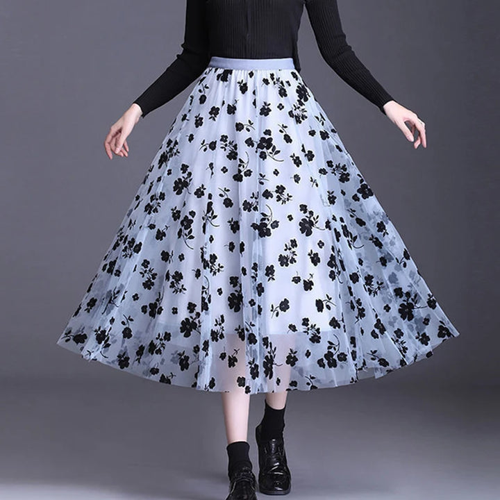 Ebon Lace Meadow Skirt