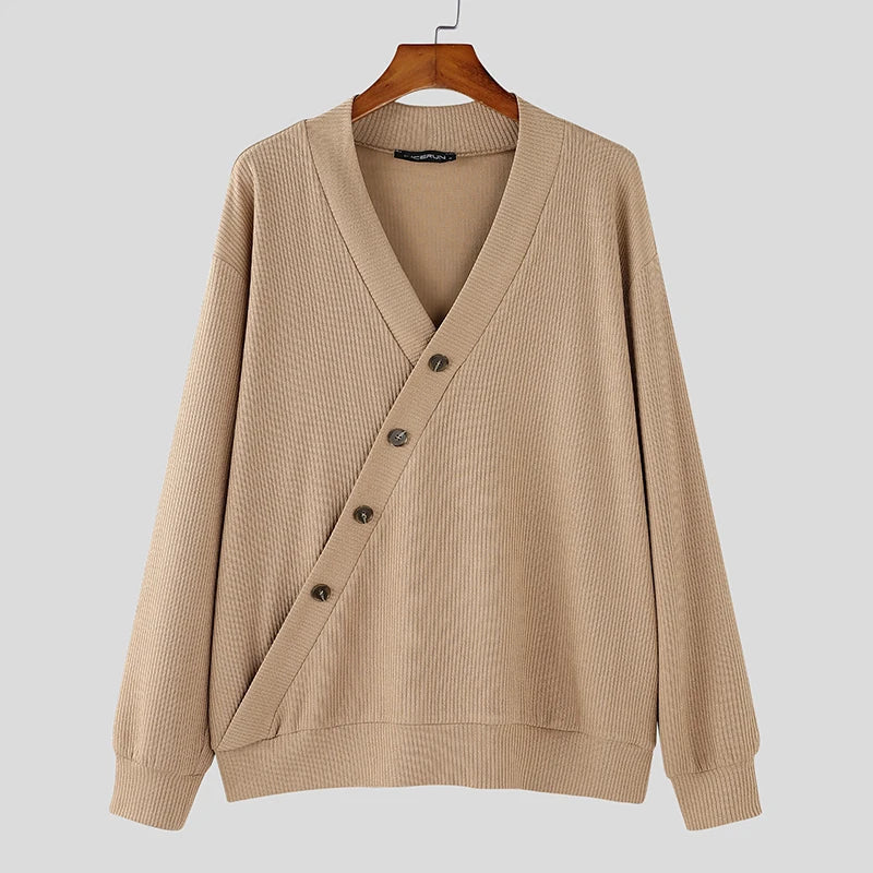 Russell Diagonal Knitted Cardigan