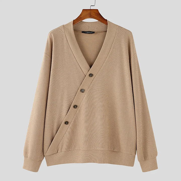 Russell Diagonal Knitted Cardigan