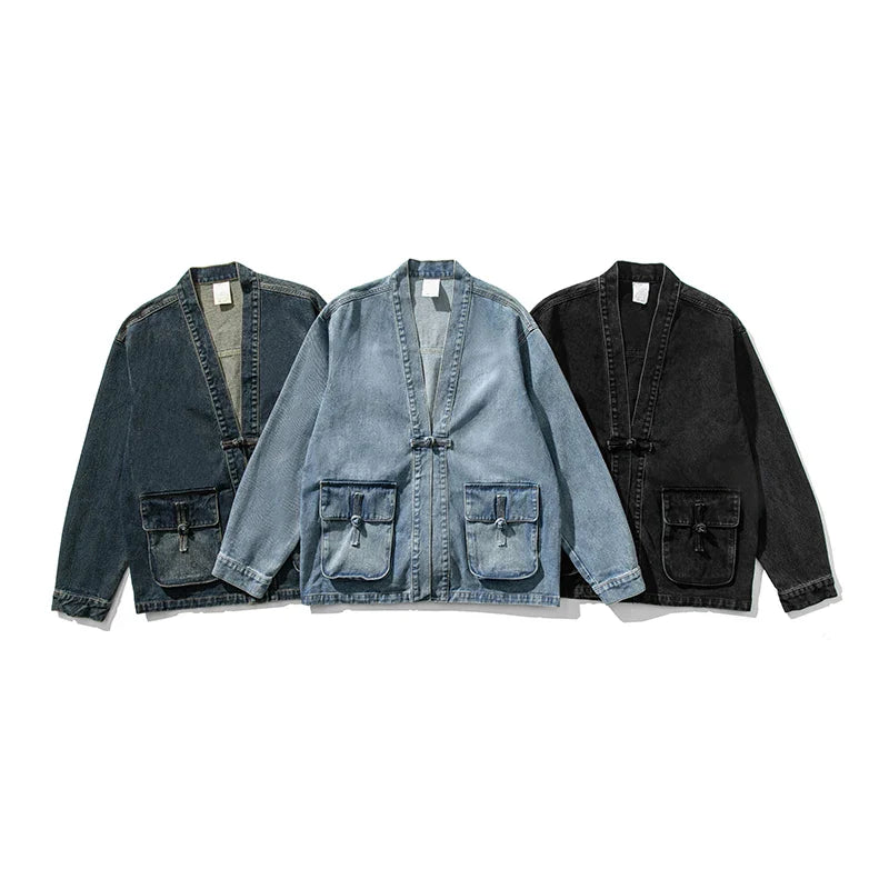 Shinjuku Ronin Denim Kimono