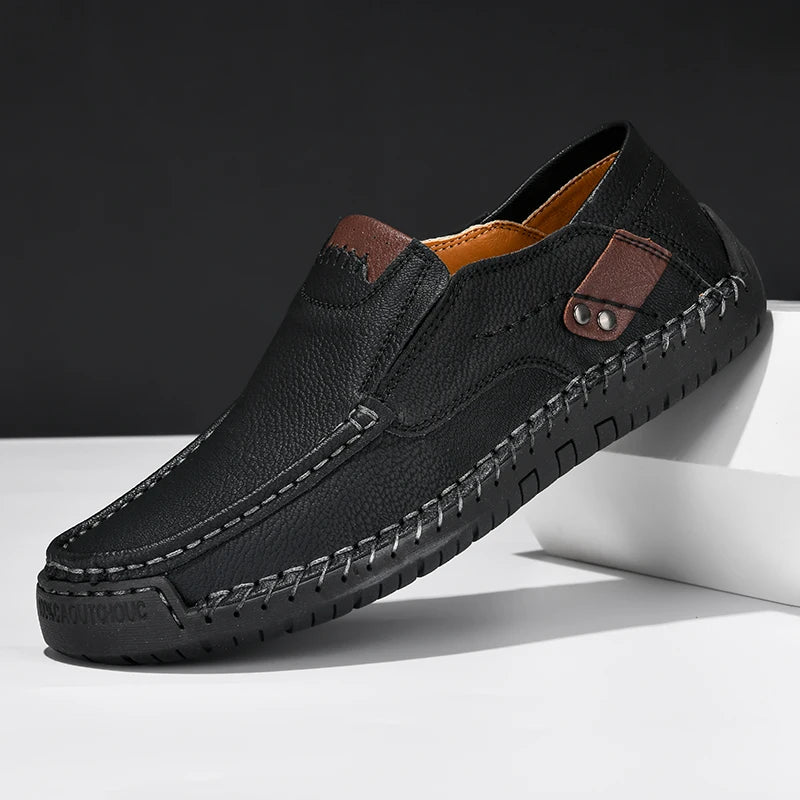 Lazaro Flow Leather Loafers
