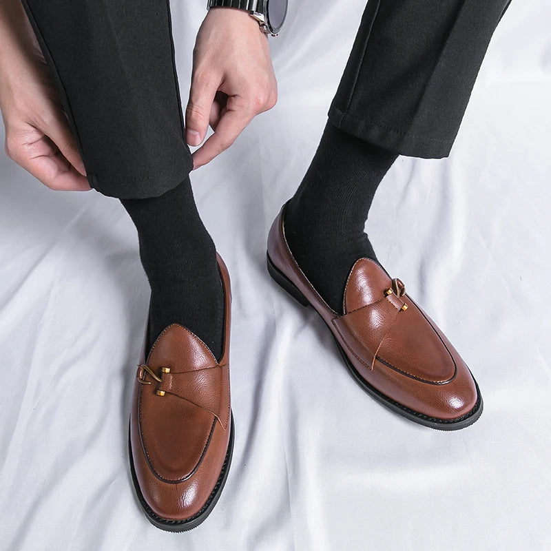 Ellingham Vintage Leather Loafers