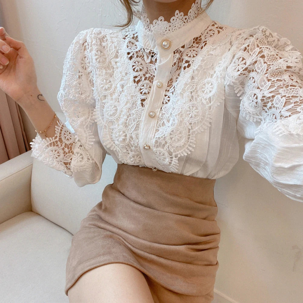 Merivelle Lace Blouse