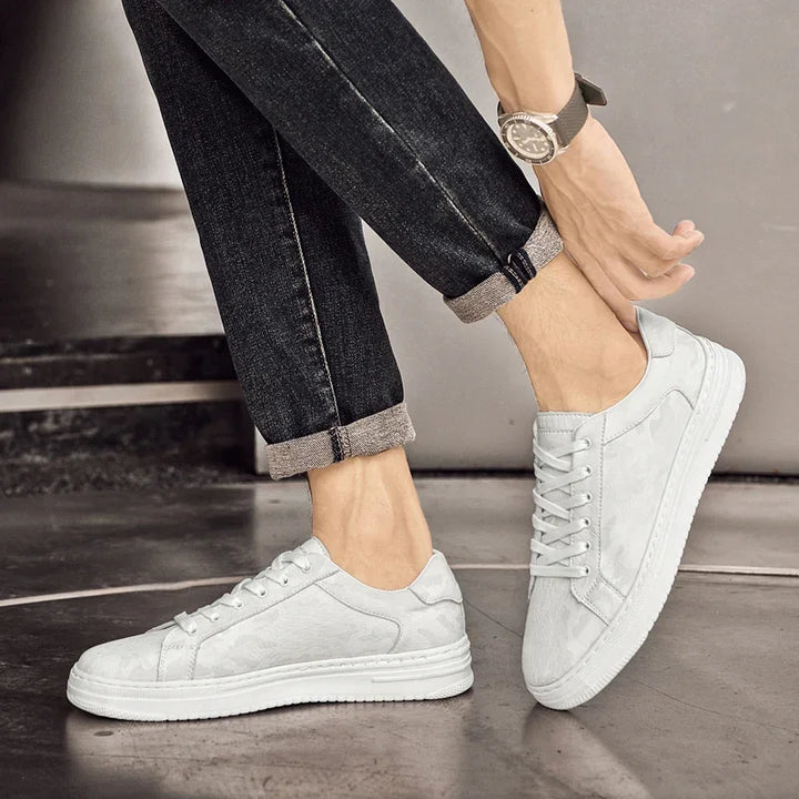 Vance Genuine Leather Sneakers