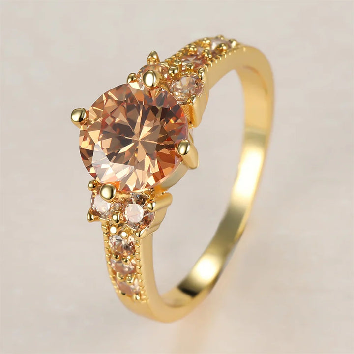 Roselle Pavé Plated Ring