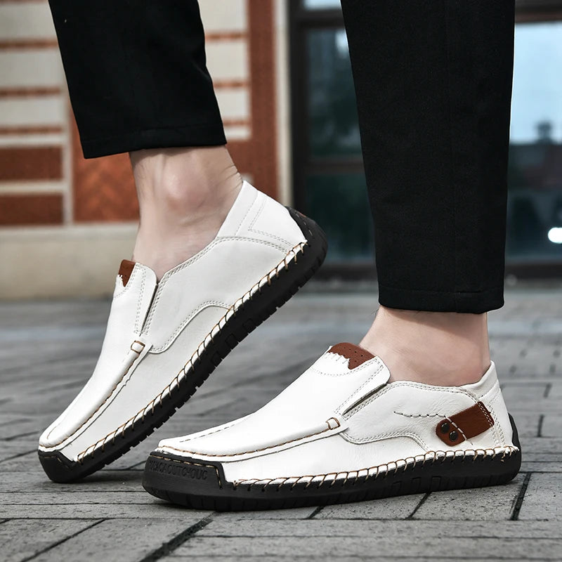 Lazaro Flow Leather Loafers