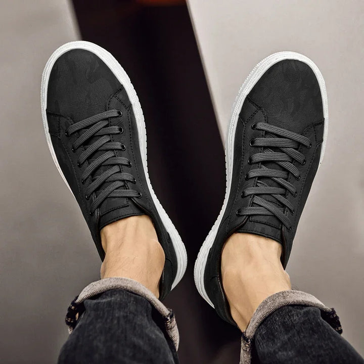 Vance Genuine Leather Sneakers