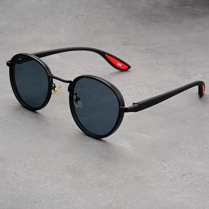 Lorelle Retro Round Sunglasses