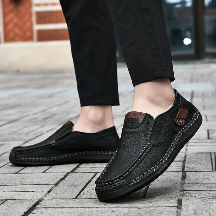 Lazaro Flow Leather Loafers