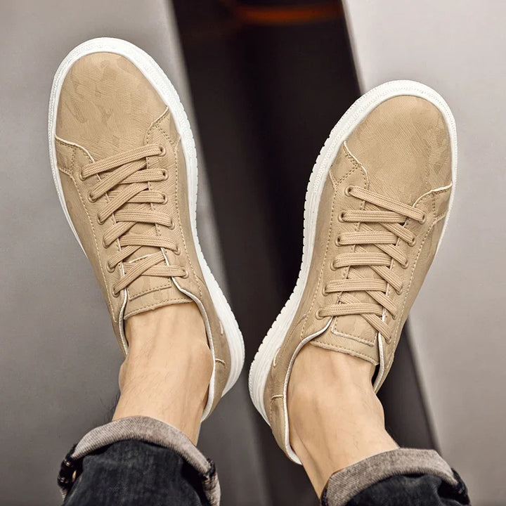 Vance Genuine Leather Sneakers