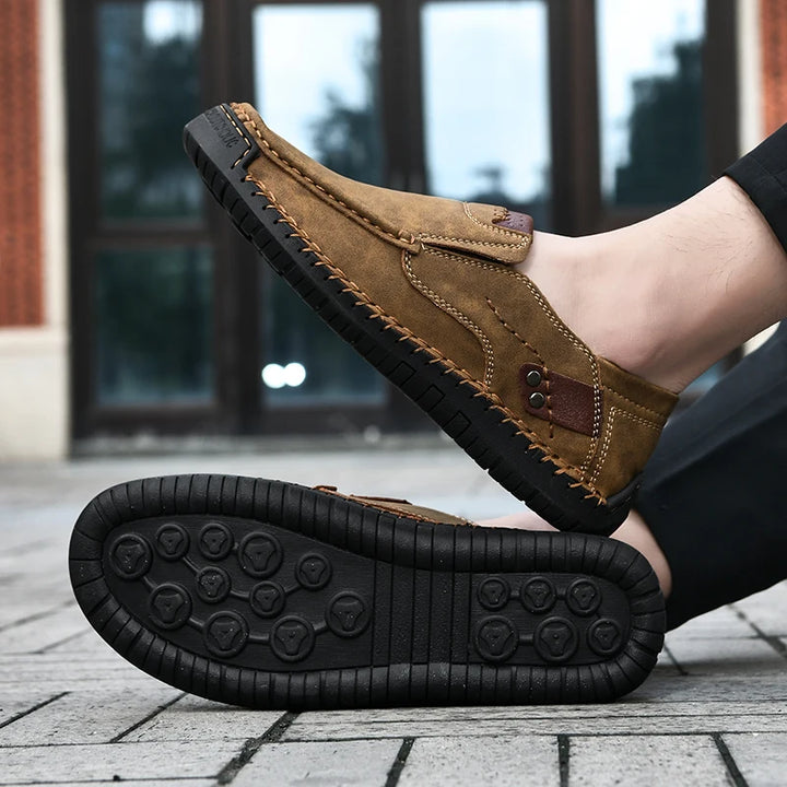 Lazaro Flow Leather Loafers