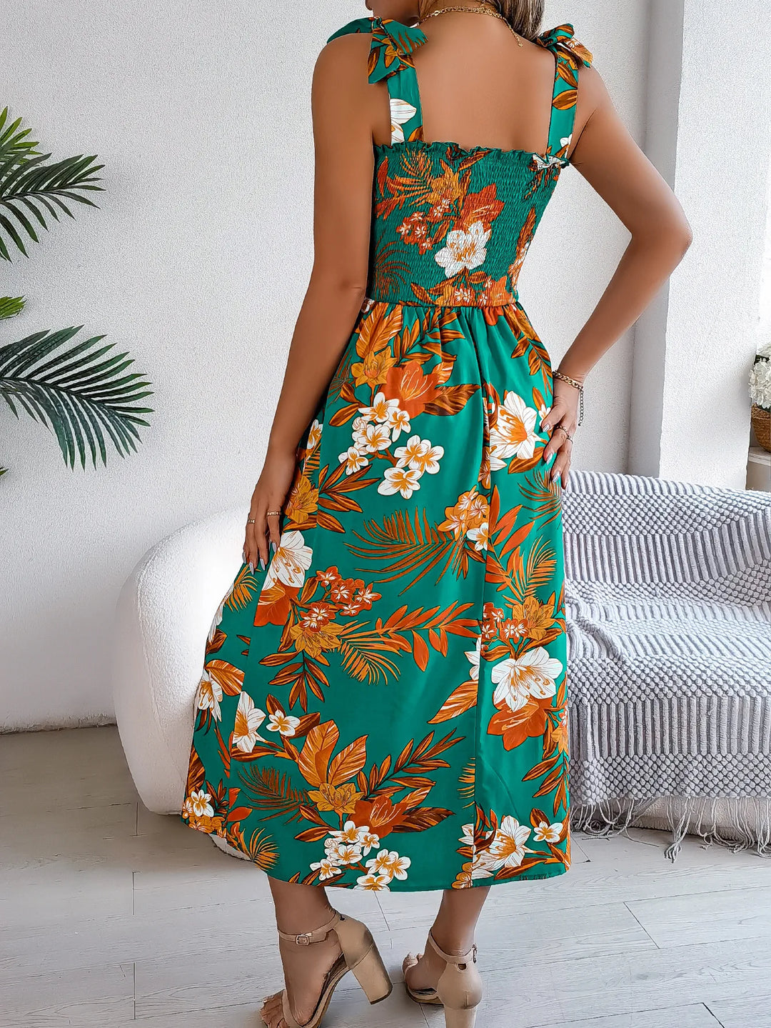 Azella Sunset Cutout Sundress