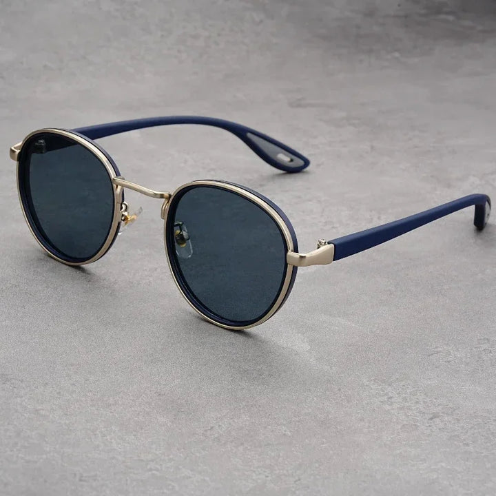 Lorelle Retro Round Sunglasses