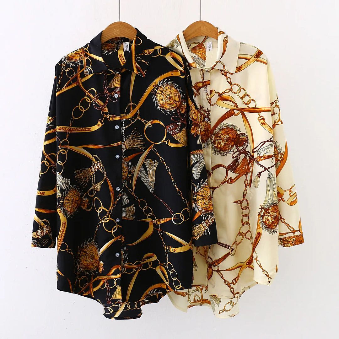 Cadran Vintage Print Shirt