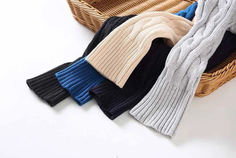 Didier 100% Cotton Cable Knit Sweater