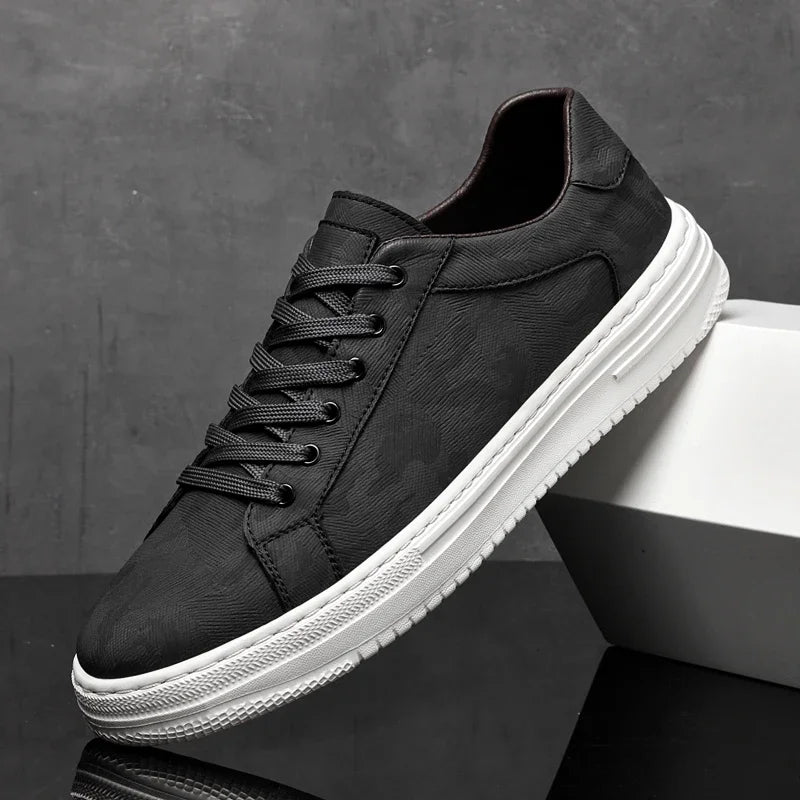 Vance Genuine Leather Sneakers