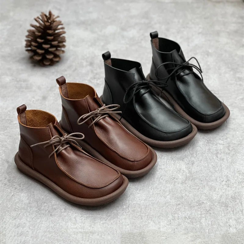 Alderlin Westerly Genuine Leather Boots - Weston Fletcher